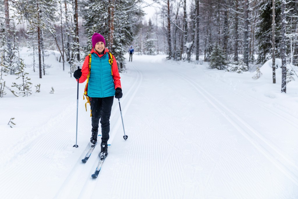 Skiing