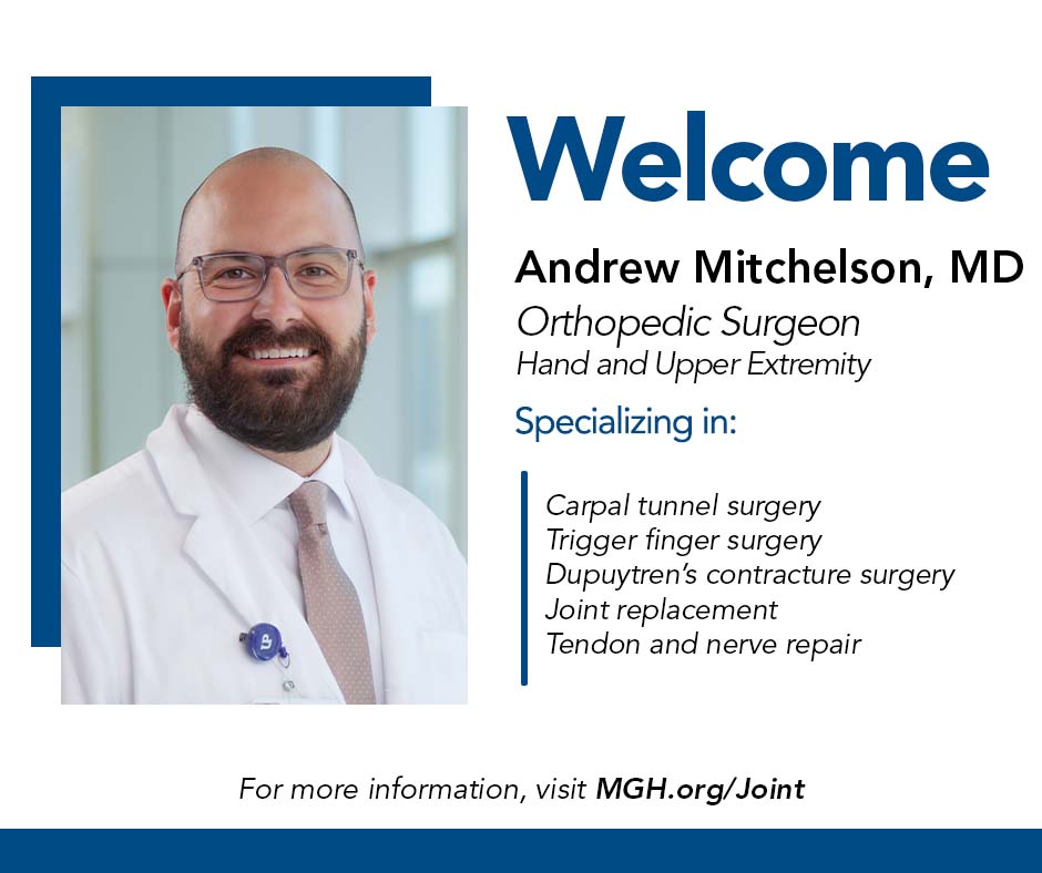 UP Health System Welcomes Orthopedic Hand Surgeon Andrew Mitchelson, MD